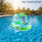 Flotteurs de piscine en forme de voiture pour tout-petits